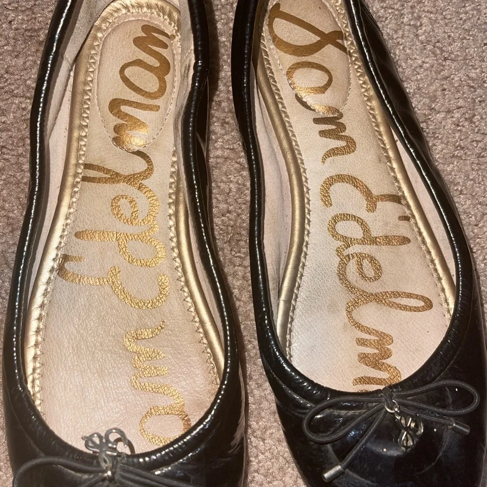 Sam Edelman Black Flats - Picture 7 of 17
